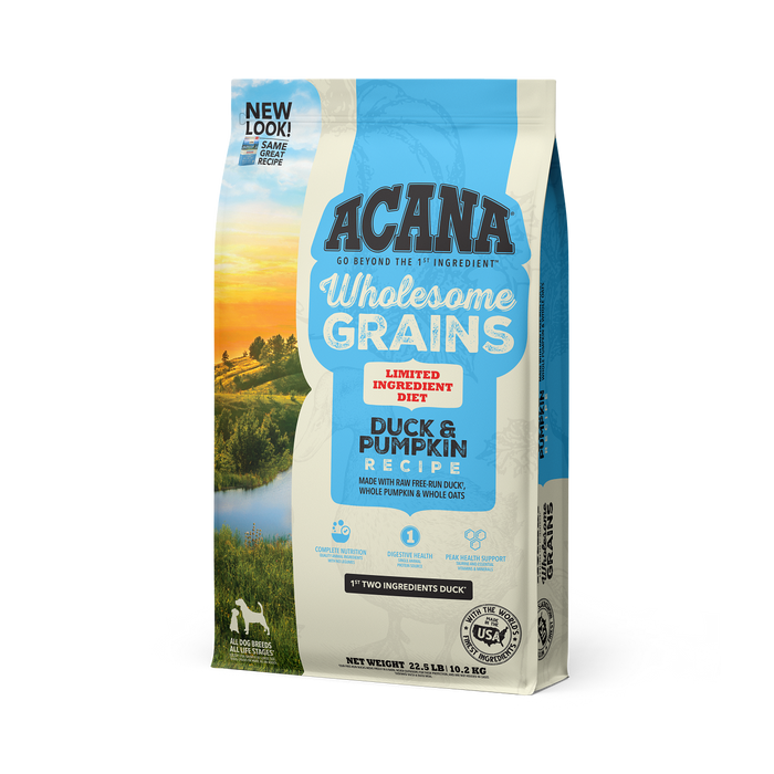 Acana | Wholesome Grains Duck & Pumpkin Recipe Dry Dog Food