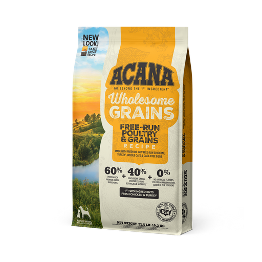 Acana | Wholesome Grains Free-Run Poultry Recipe Dry Dog Food