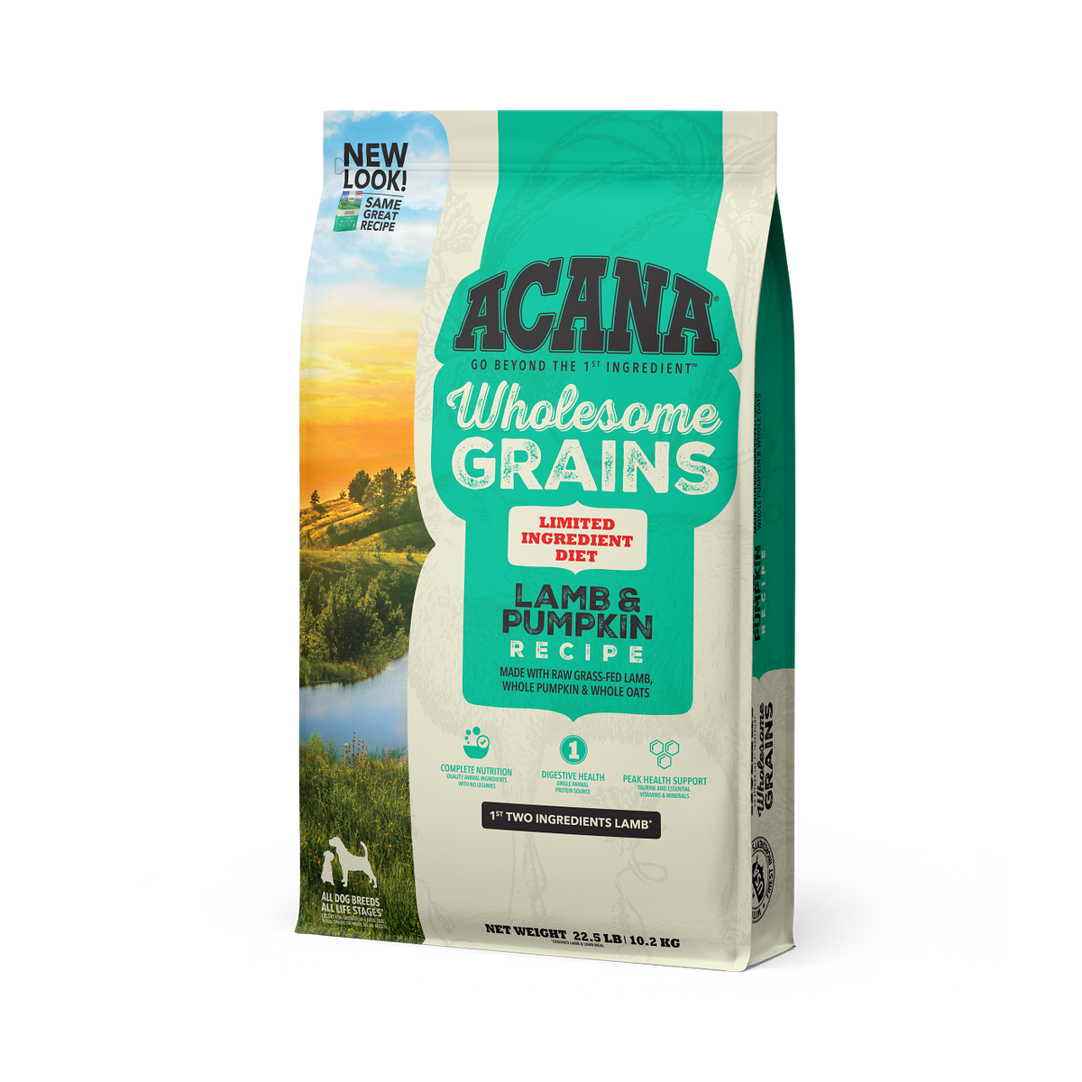 Acana Wholesome Grains Lamb Pumpkin Recipe Dry Dog Food Pet