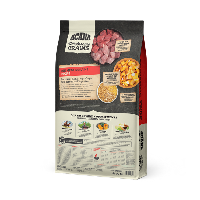 Acana | Wholesome Grains Red Meat Recipe Dry Dog Food