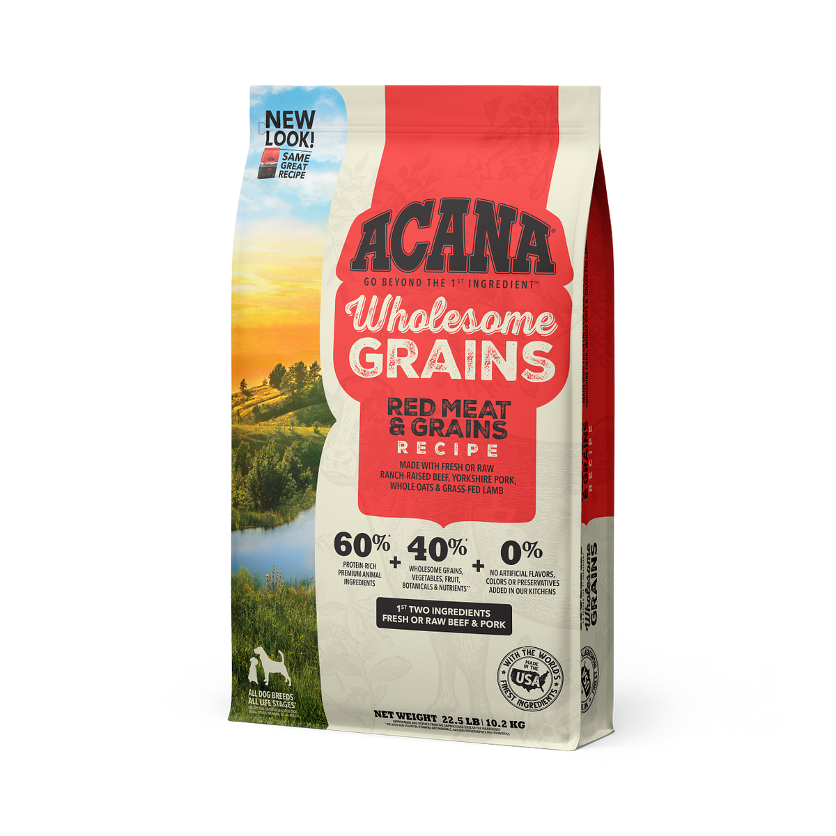 ACANA Wholesome Grains Red Meat Recipe Dry Dog Food