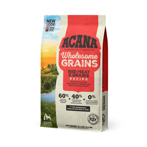 Acana | Wholesome Grains Red Meat Recipe Dry Dog Food