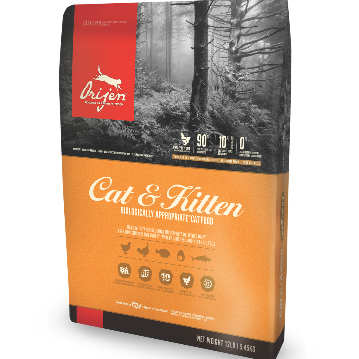Orijen dry kitten food 2025