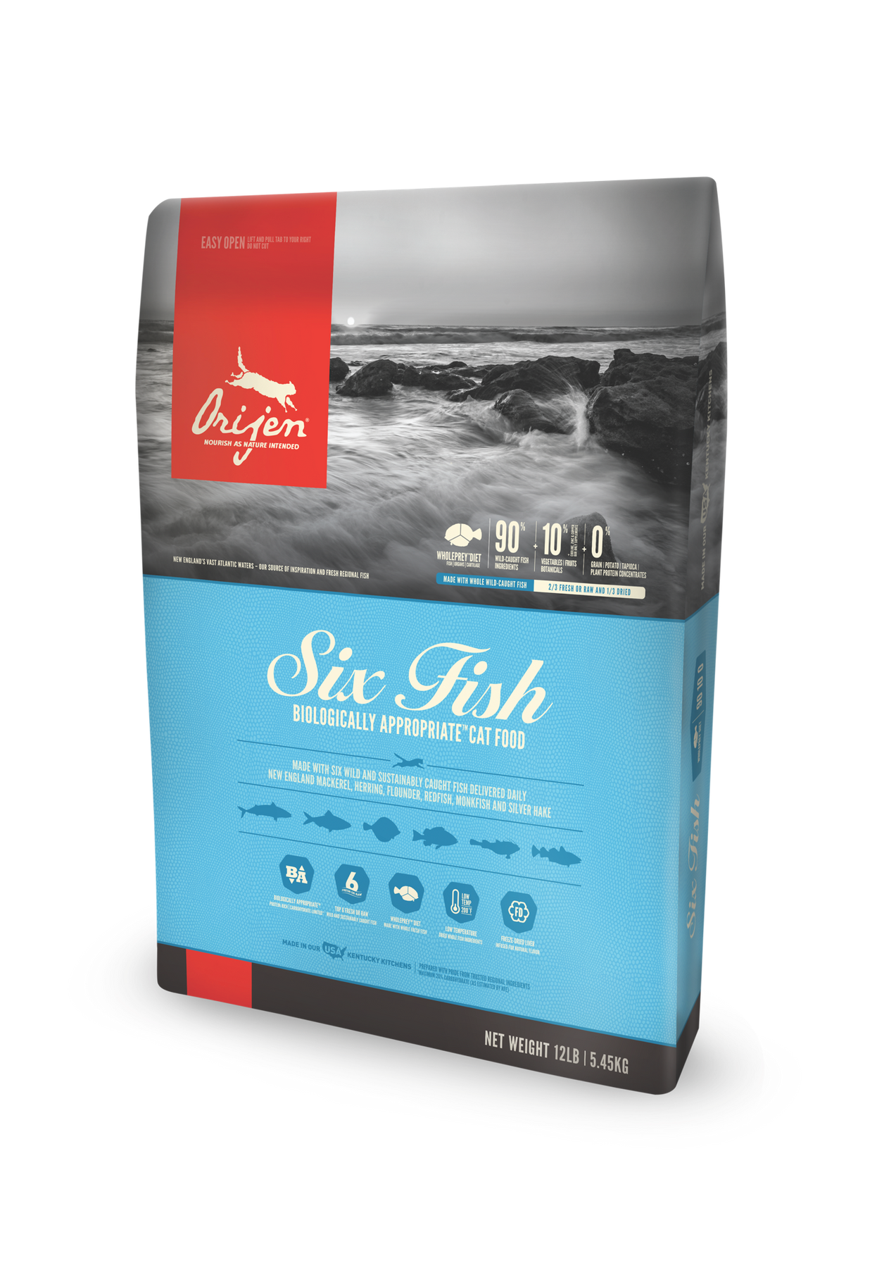 Orijen | Six Fish Grain-Free Dry Cat Food — Pet Spawt