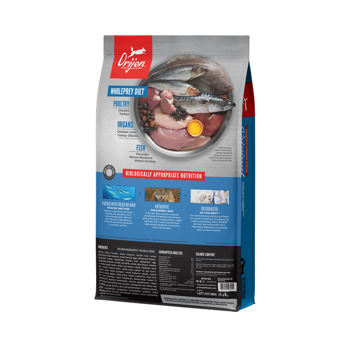 Orijen original dry sales dog food 25 lb