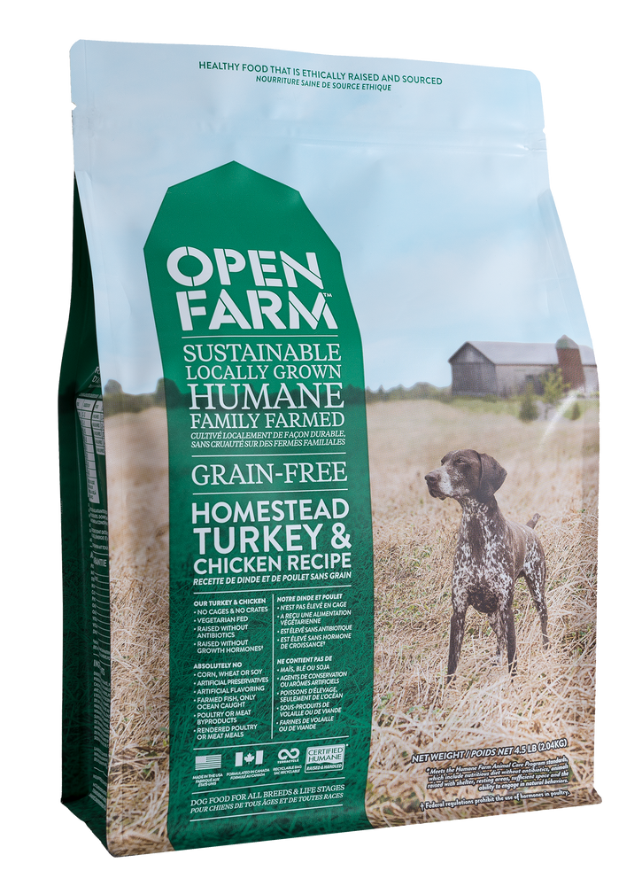 Open Farm | Turkey & Chicken Grain-Free Dry Dog Food