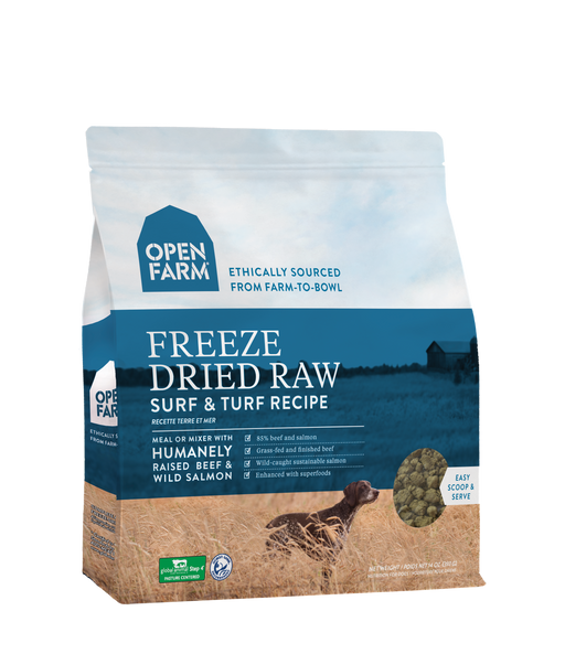 Open Farm | Surf & Turf Freeze-Dried Raw Dog Food