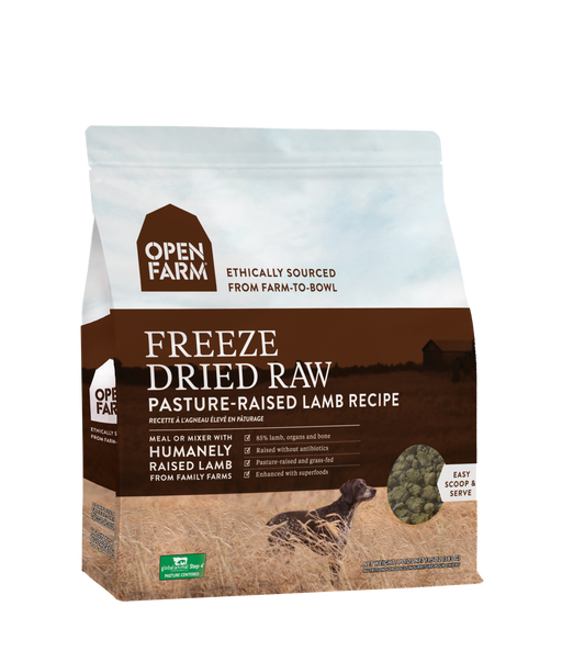 Open Farm | Pasture-Raised Lamb Freeze-Dried Raw Dog Food