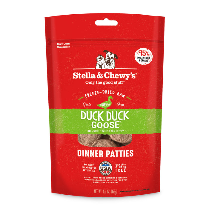 Stella & Chewy's | Duck Duck Goose Freeze-Dried Dog Food