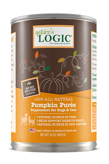 Nature's Logic Pumpkin Puree - 15 oz
