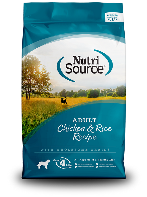 NutriSource | Chicken & Rice Formula Dry Dog Food