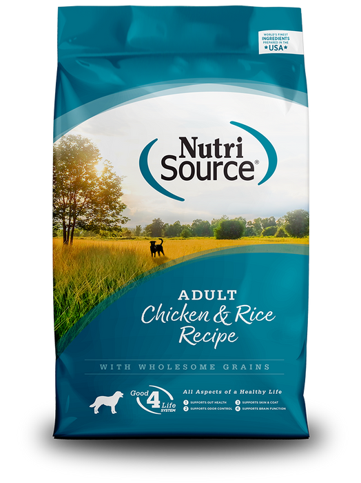 NutriSource | Chicken & Rice Formula Dry Dog Food