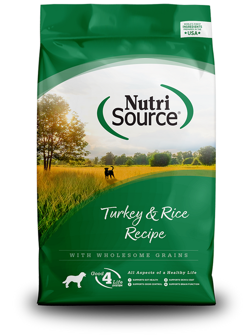NutriSource | Turkey & Rice Formula Dry Dog Food