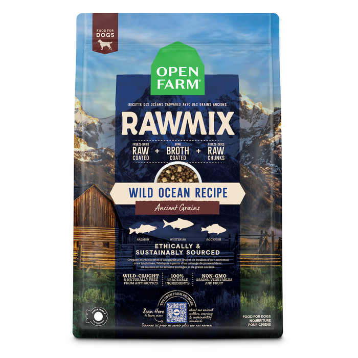 Open Farm | Rawmix Ancient Grains Wild Ocean Dry Dog Food