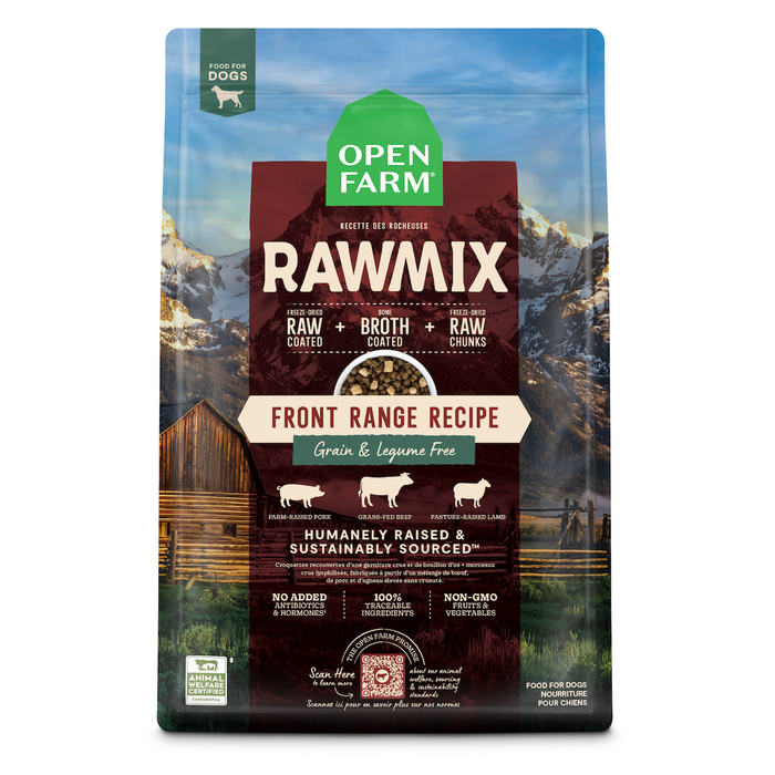 Open Farm | Rawmix Grain-Free Front Range Dry Dog Food