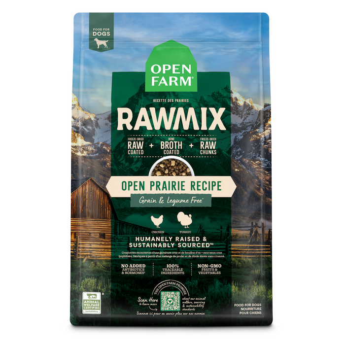 Open Farm | Rawmix Grain-Free Open Prairie Dry Dog Food