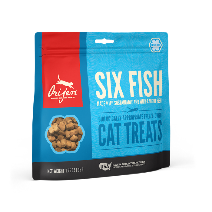 Orijen Six Fish Freeze Dried Cat Treats 1.25 oz