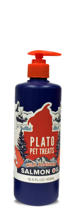 Plato Pet Treats | Wild Alaskan Salmon Oil