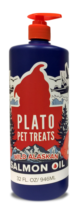 Plato Pet Treats | Wild Alaskan Salmon Oil