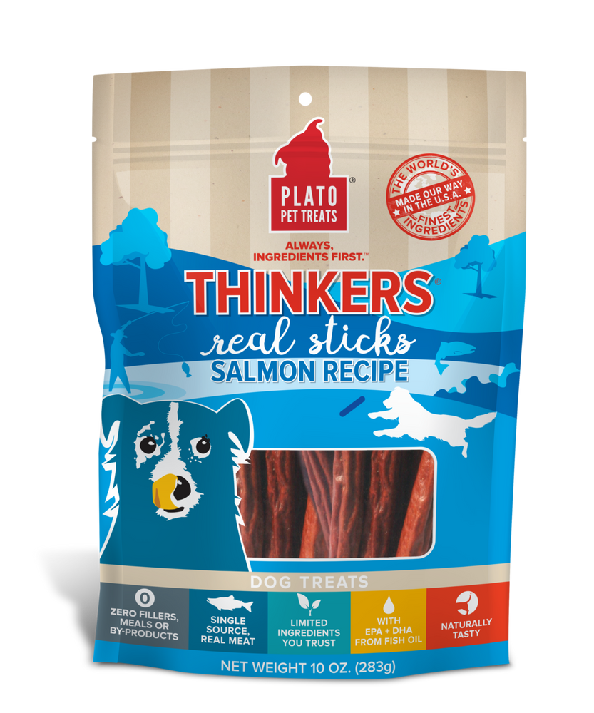 Plato Pet Treats | Thinkers Salmon Recipe 10 oz