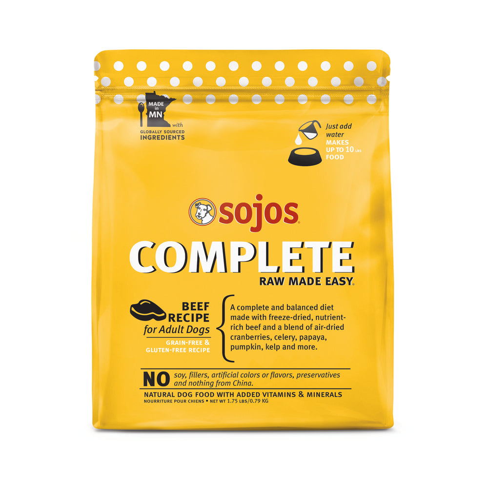 Sojos | Beef Complete Freeze-Dried Raw Dog Food