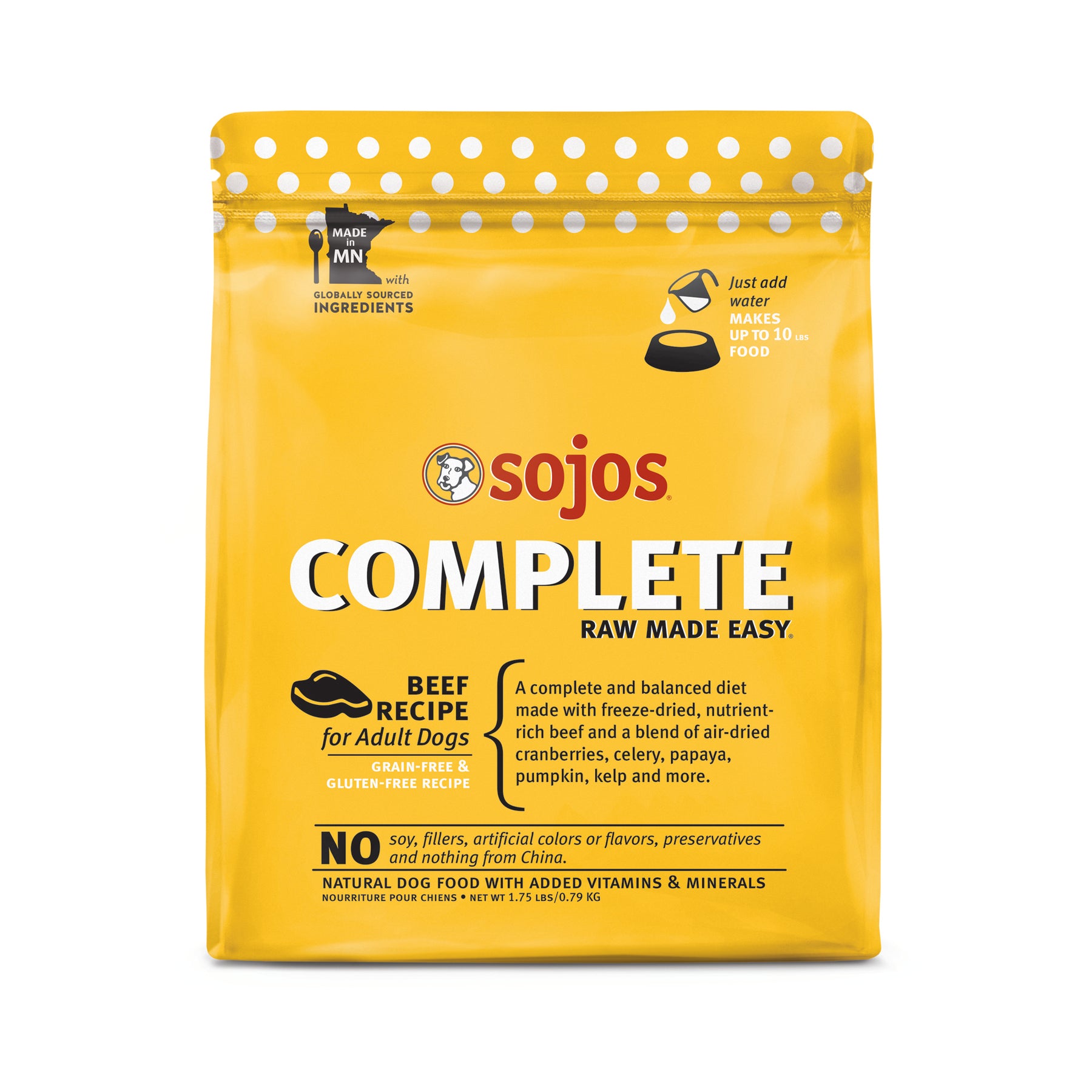Just natural raw dog food online