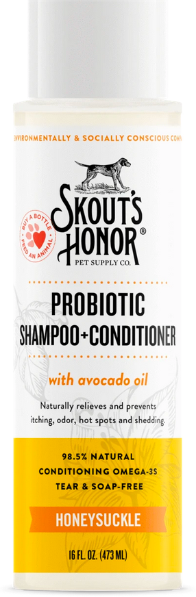 Skout's Honor | Honeysuckle 2-in-1 Probiotic Shampoo & Conditioner