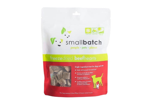 Small Batch | Freeze-Dried Beef Heart Treats 3.5 oz