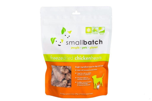 Small Batch | Freeze-Dried Chicken Heart Treats 3.5 oz