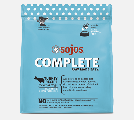 Sojos | Turkey Complete Freeze-Dried Raw Dog Food