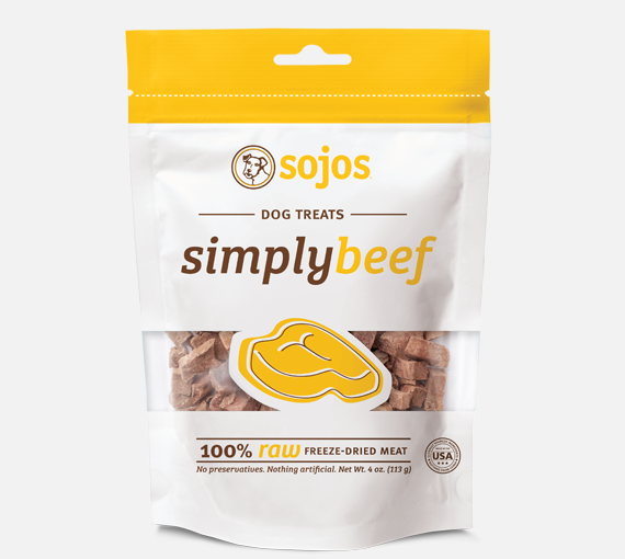 Sojos | Simply Beef Freeze-Dried Dog Treats