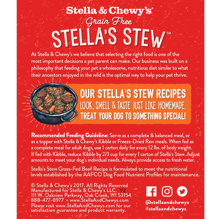 Stella & Chewy's | Stella's Stew Grass-Fed Beef