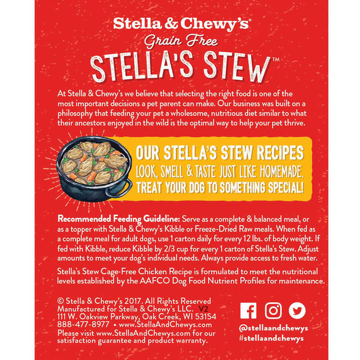 Stella & Chewy's | Stella's Stew Cage-Free Chicken