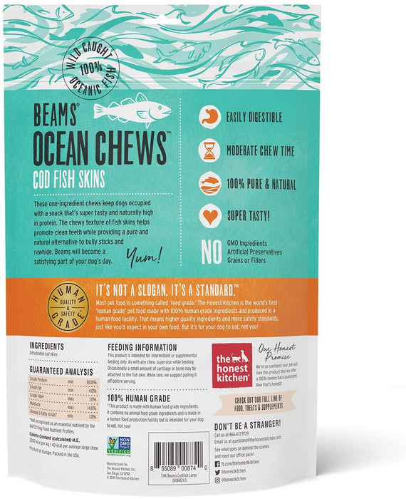 The Honest Kitchen | Beams Ocean Cod Skin Chews