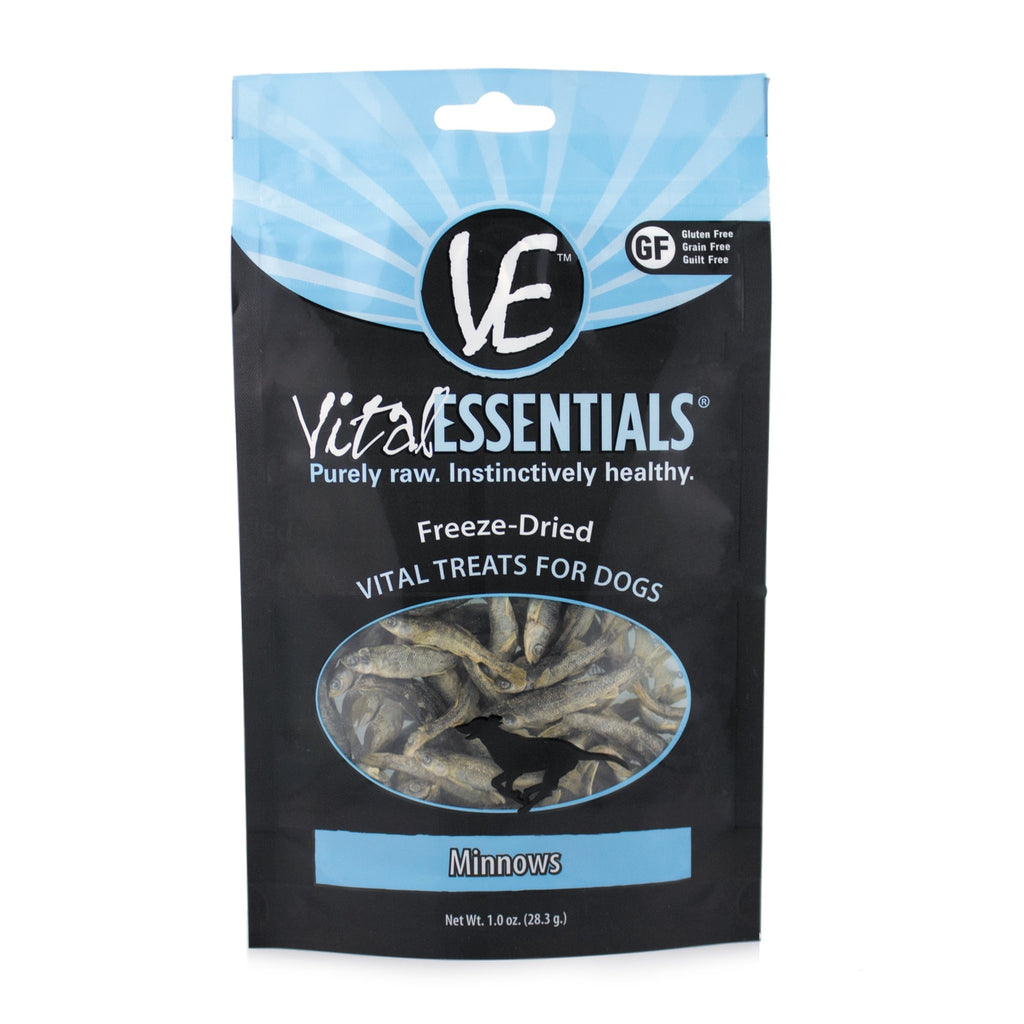 Vital Essentials  Freeze Dried Minnow Cat Treats 0.5 oz — Pet Spawt