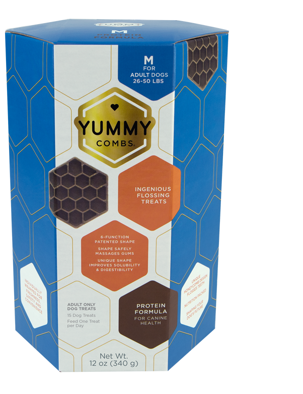 Yummy Combs | Flossing Dental Treat Medium