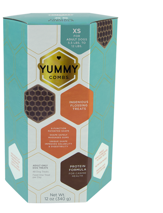 Yummy Combs | Flossing Dental Treat X-Small