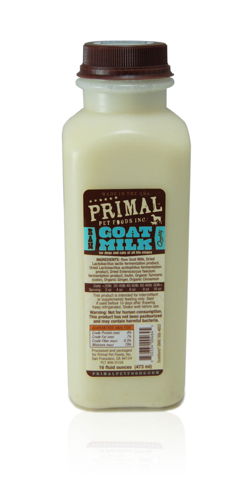 Primal | Frozen Raw Goats Milk