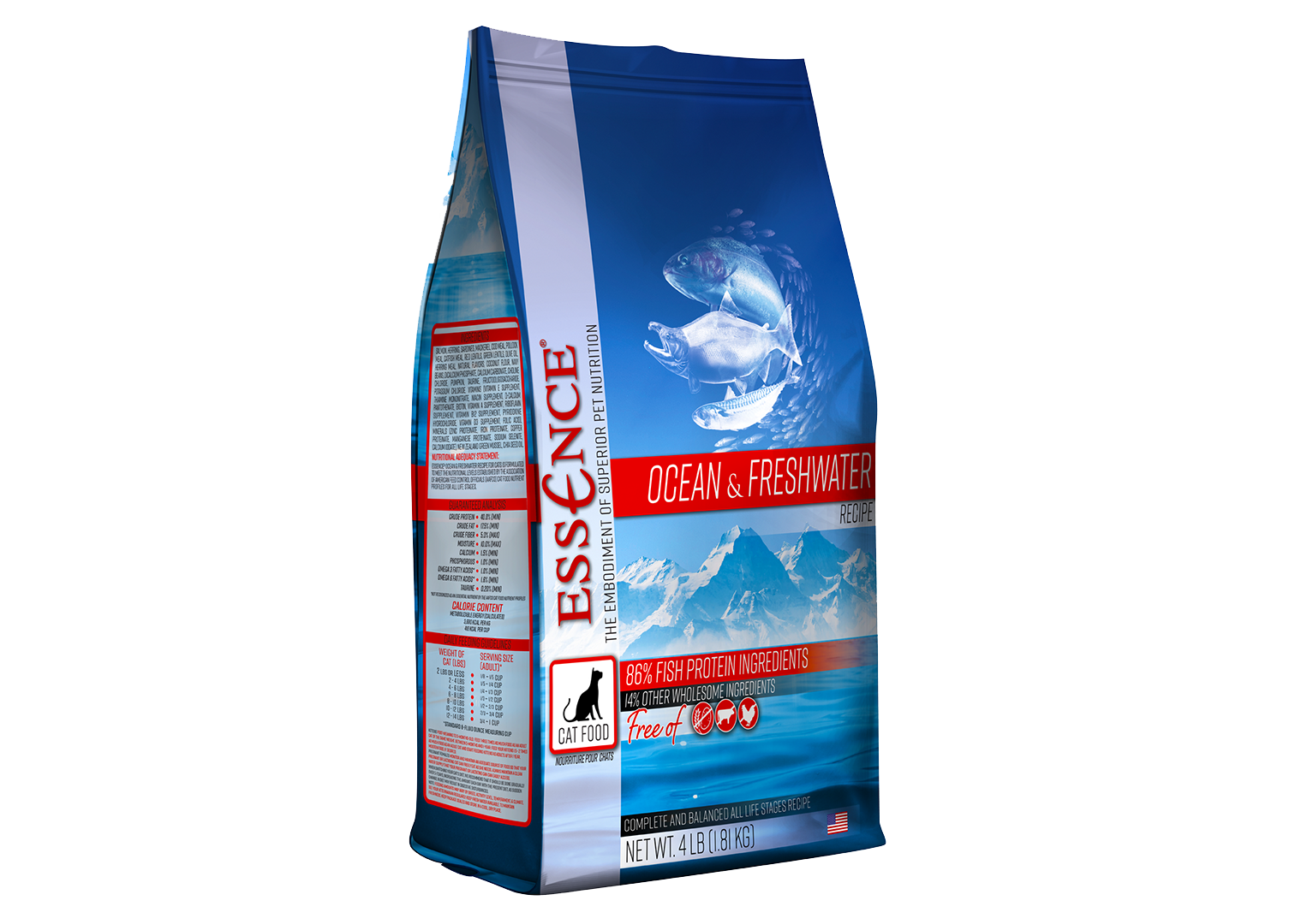 Essence | Ocean & Freshwater Dry Cat Food
