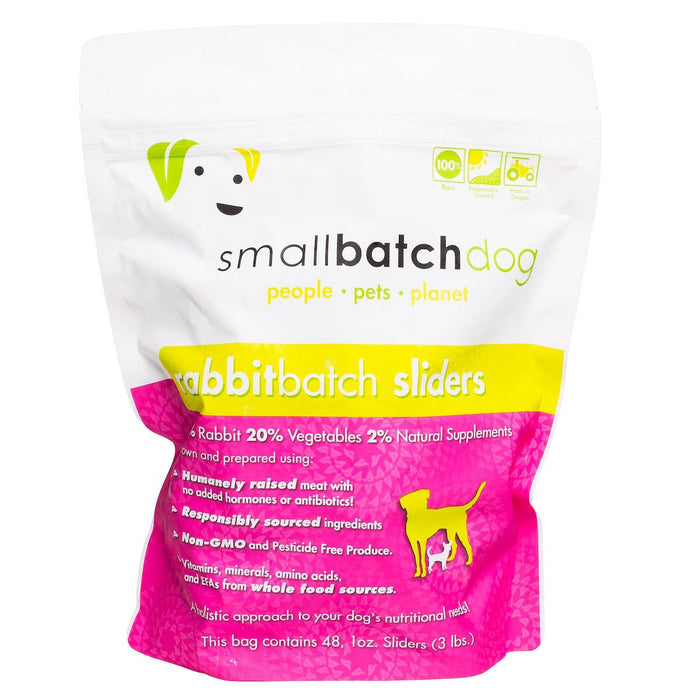 Small Batch | Frozen Rabbit Batch Raw Dog Food