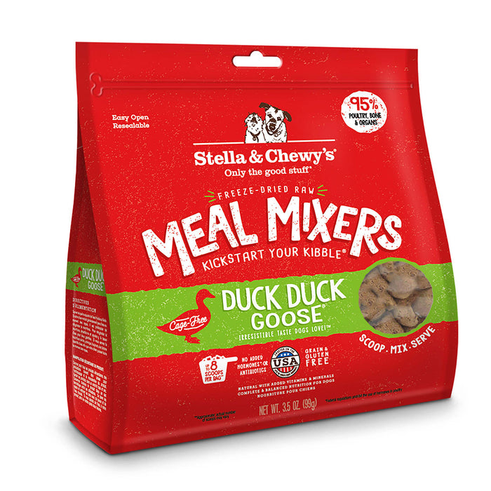 Stella & Chewy's | Duck Duck Goose Meal Mixers Freeze-Dried Dog Food