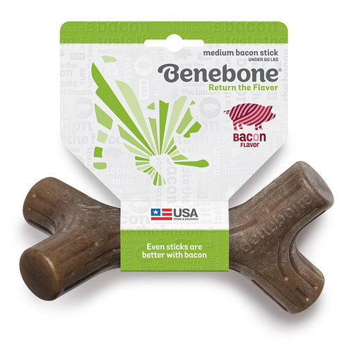 Benebone | Bacon Stick Dog Chew Toy