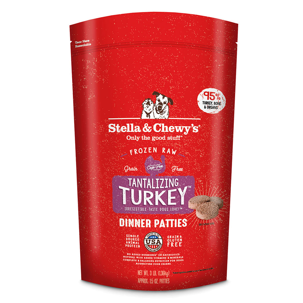 Stella & Chewy's | Tantalizing Turkey Frozen Raw Patties