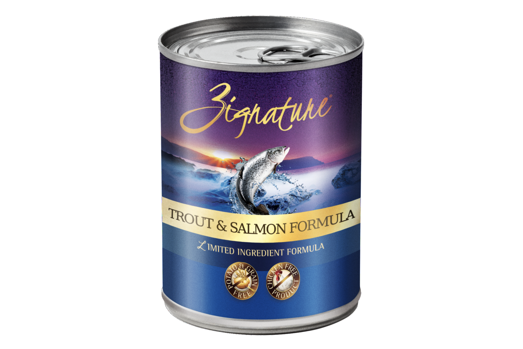 Zignature | Trout & Salmon Formula Canned Dog Food 13 oz