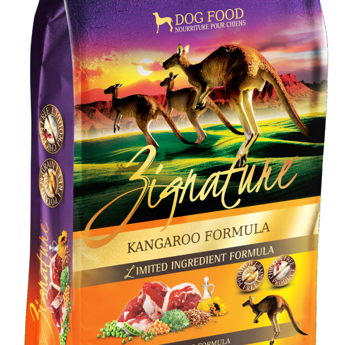 Zignature Kangaroo Grain Free Dry Dog Food Pet Spawt