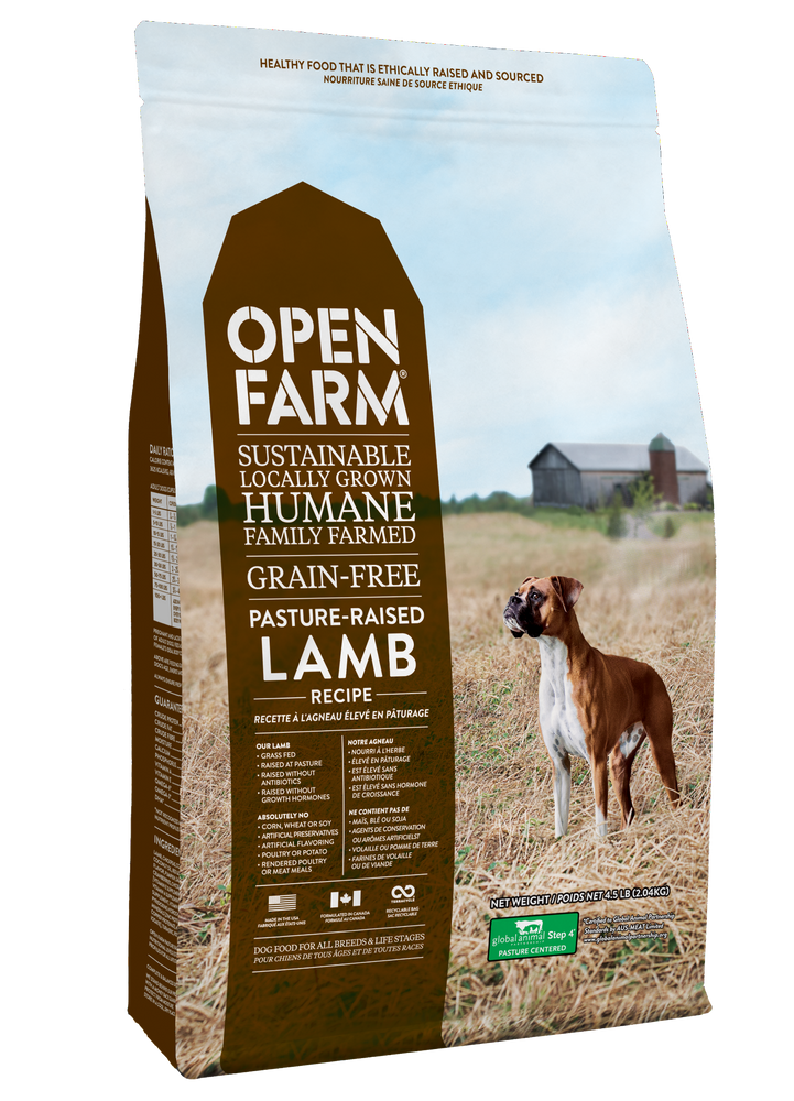 Open Farm Pasture Raised Lamb Grain Free Dry Dog Food Pet Spawt