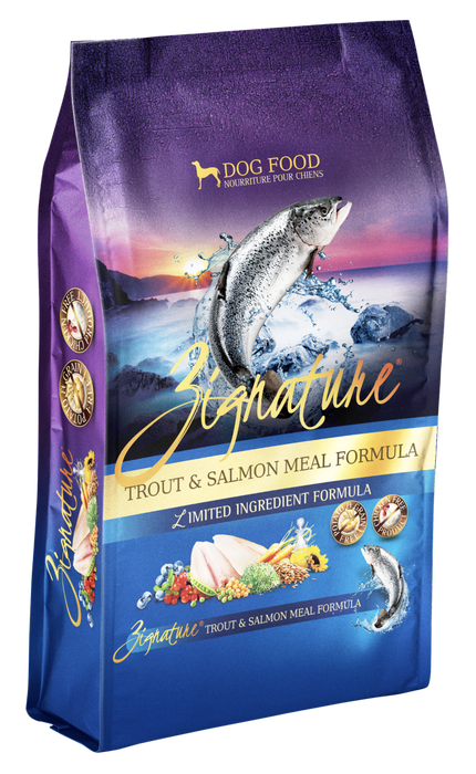 Zignature Trout Salmon Grain Free Dry Dog Food Pet Spawt