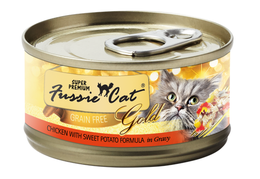 Fussie Cat | Chicken with Sweet Potato Canned Cat Food 2.8 oz