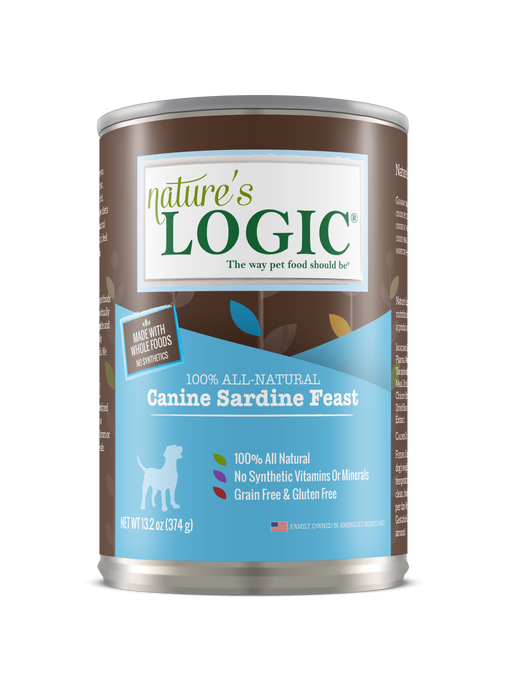 Nature's Logic | Sardine Feast Canned Dog Food 13.2 oz