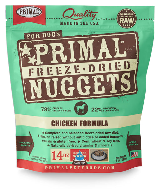 Primal | Chicken Freeze-Dried Dog Food 14 oz